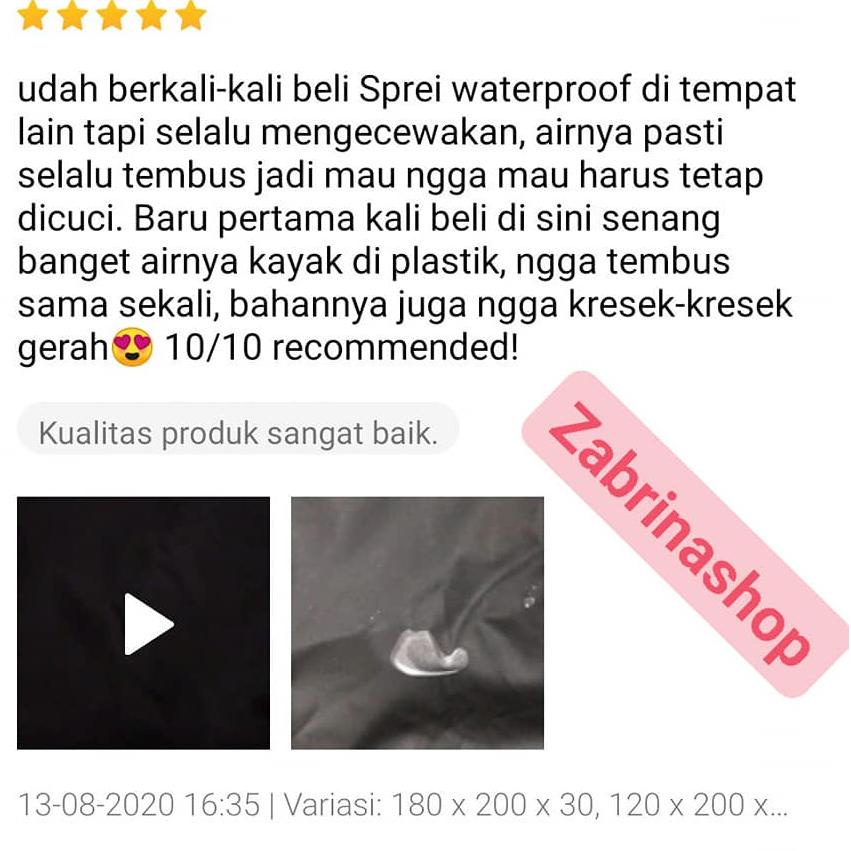 Terdepan SPREI WATERPROOF (BIG SALE ) murah sprei waterproof bahan Import