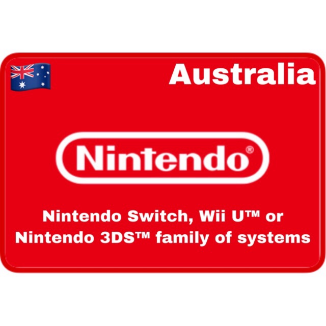 nintendo australia gift card