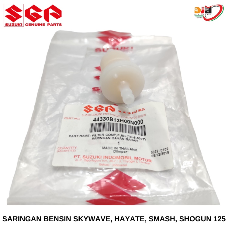 Saringan Bensin Filter Bensin Suzuki Skywave Hayate Smash Shogun 125 SGP 44330B13H00N000