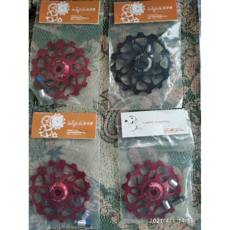 pulley lebycle 15 t bearing