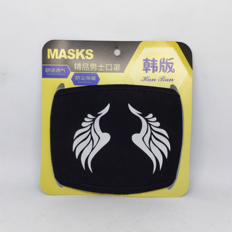 Masker Kain Cowok Fashion