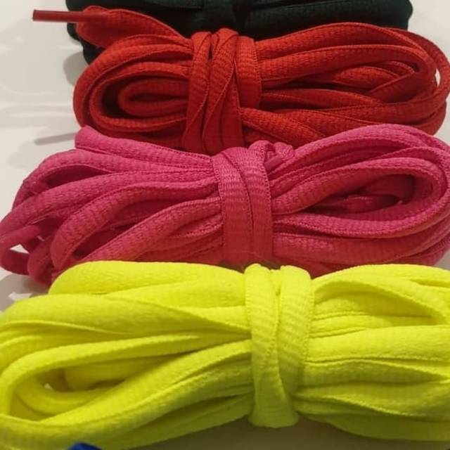 COLOURFUL SHOE LACES TALI SEPATU WARNA WARNI 120  CM - 190 CM