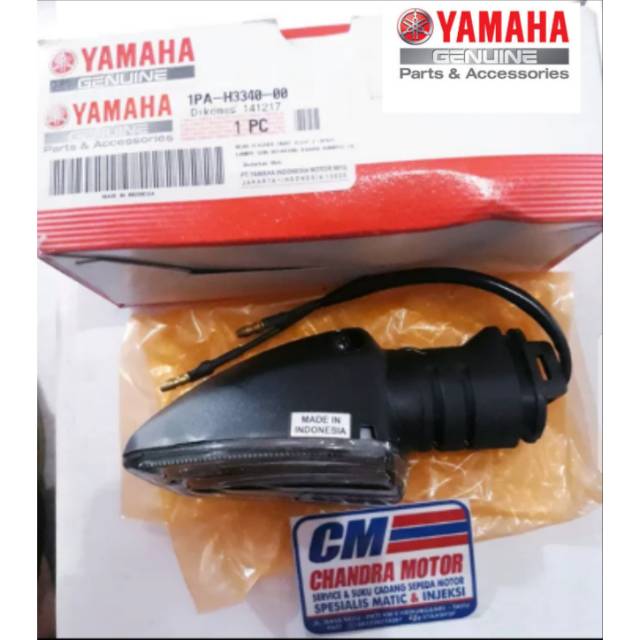 lampu sein lampu retting Vixion new belakang kanan komplit 1PA-H3340-00 Asli Yamaha Genuine part