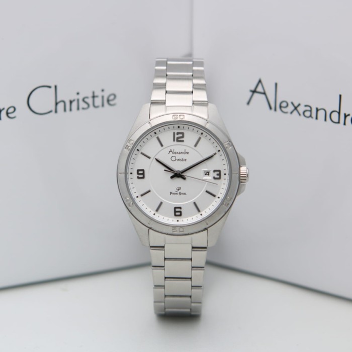 [ ORIGINAL ] Jam Tangan Wanita / Cewek Alexandre Christie 1016 AC 1016 - FULL BLACK ori