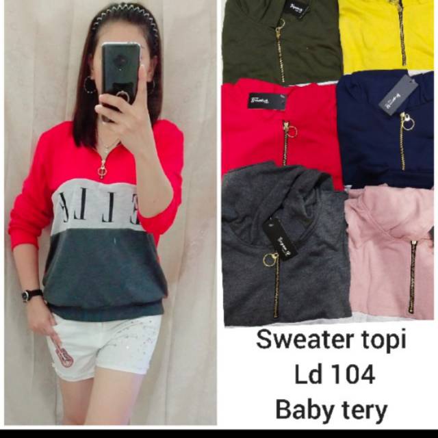 Sweater topi