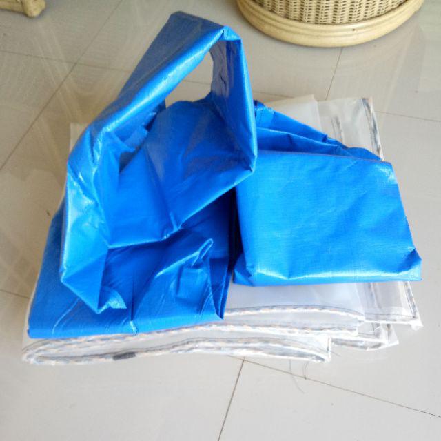 Terpal Kolam Ikan 50x50x25 Cm 4kolam