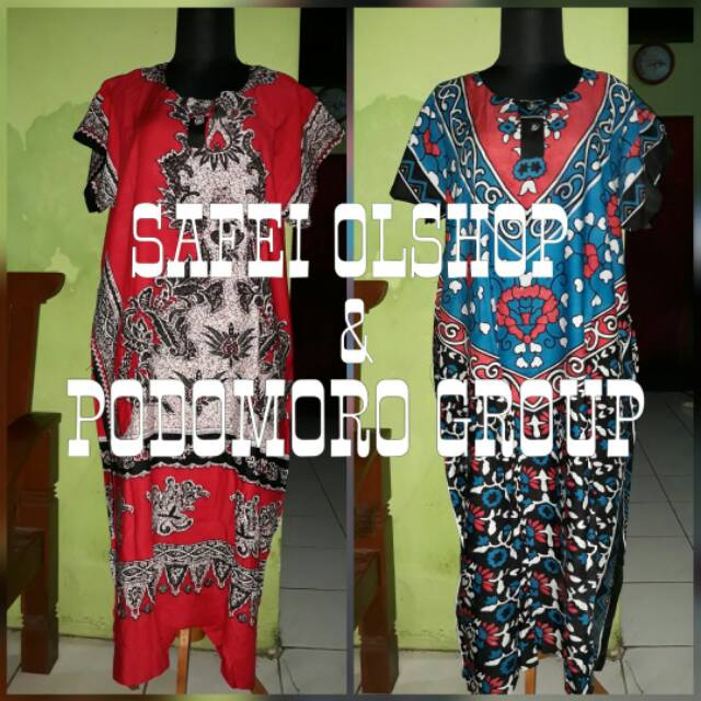 DASTER KANCING DEPAN BERLENGAN PENDEK-DASTER LENGAN PENDEK-DASTER JUMBO BERLENGAN