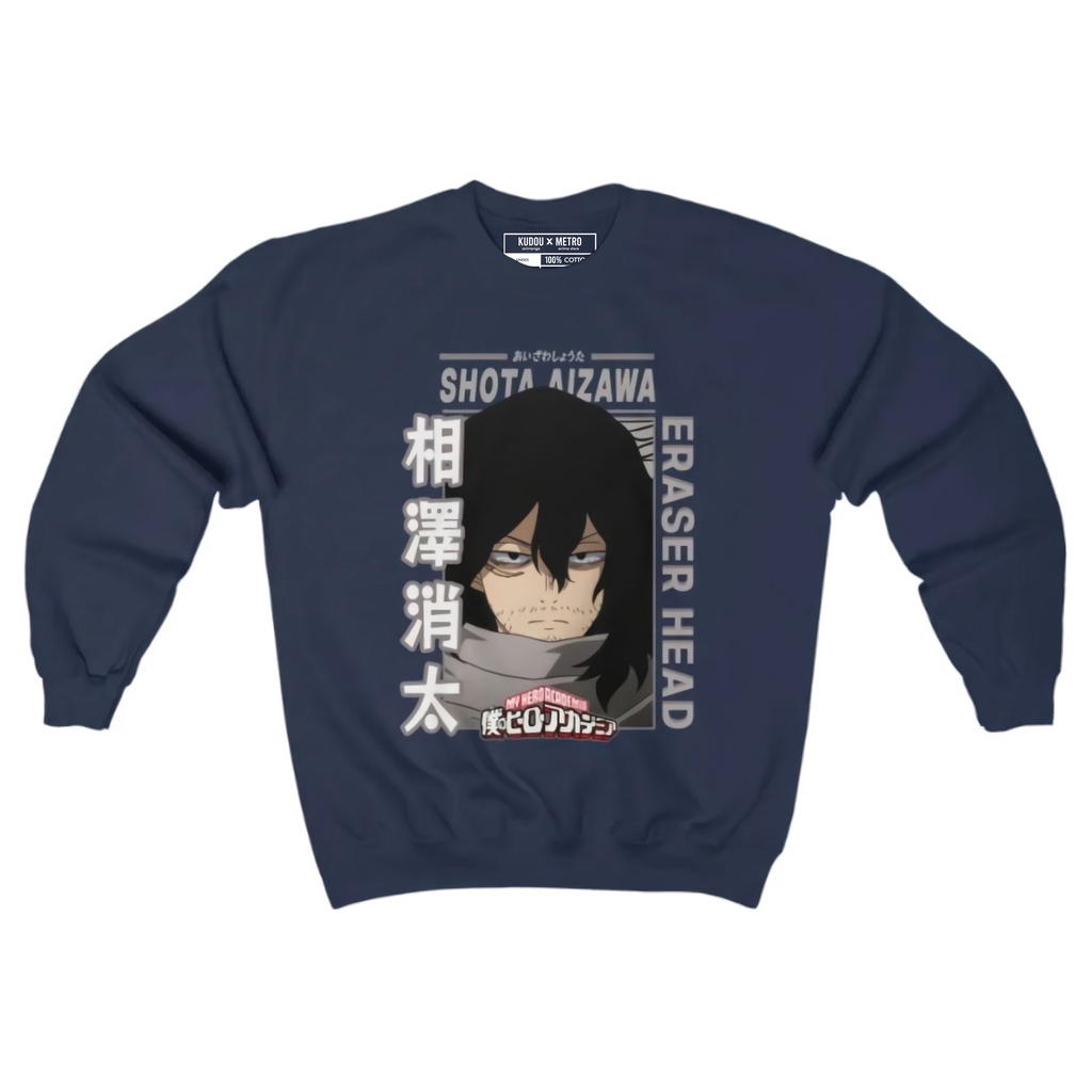 Crewneck Aizawa Shota Anime Manga My Hero Academia Premium Unisex