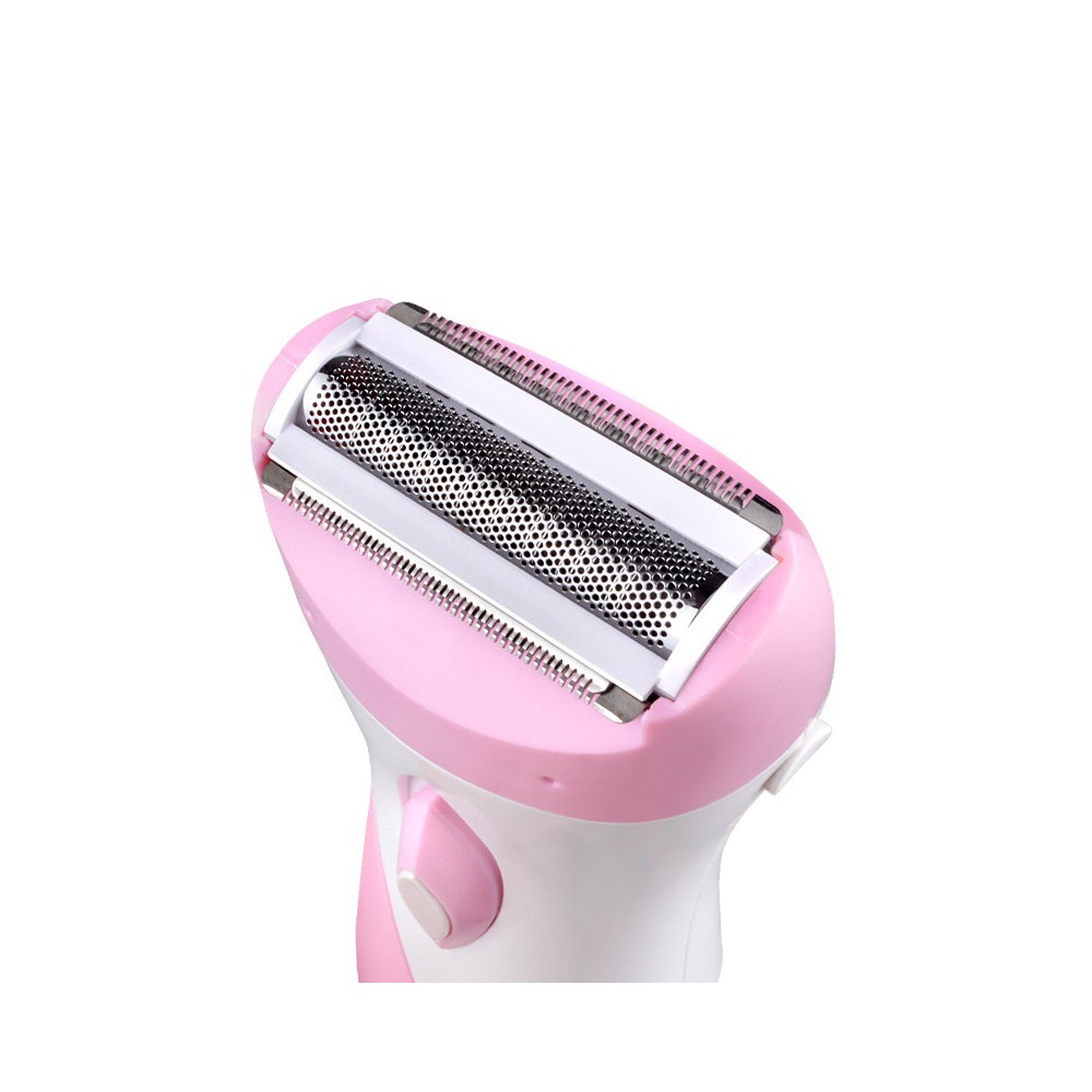 Alat Cukur Rechargeable Elektrik Shaver Bulu Rambut Tangan Kaki Ketiak Wanita Kemei KM-3018