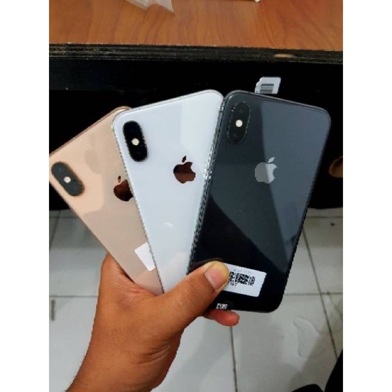 IPHONE XS MAX 64GB 256 GB SECOND BATANGAN EX INTER