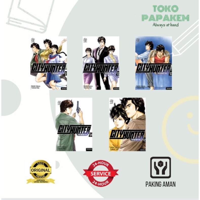 Komik AKASHA : City Hunter Rebirth 1 2 3 4 5