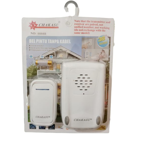 BEL PINTU RUMAH TANPA KABEL / BEL RUMAH WIRELESS