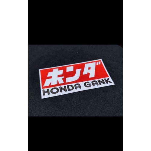 

sticker honda gank