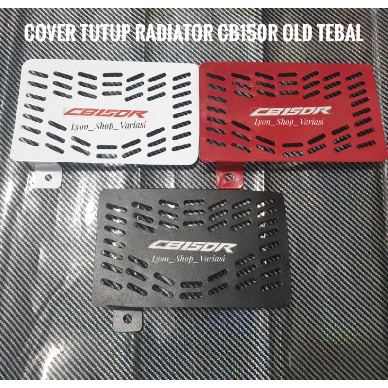 Cover Tutup Radiator CB150R Old bahan besi tebal