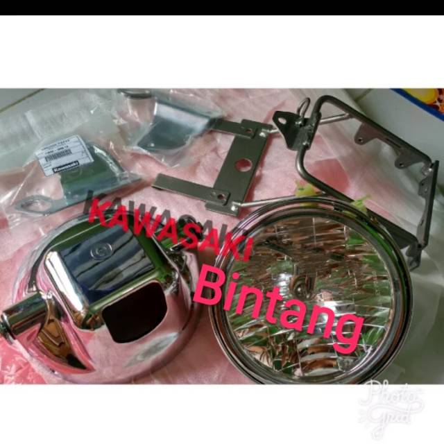 lampu reflektor ninja s ss r full set original