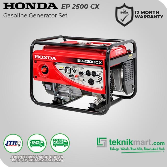 Genset / Generator Set Bensin Honda Ep2500Cx (2200 Watt)