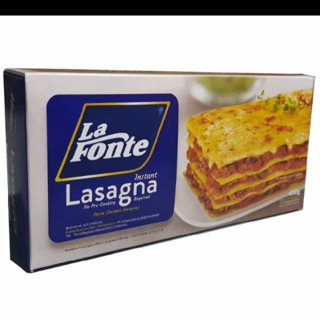 

Lasagna lafonte 454gr