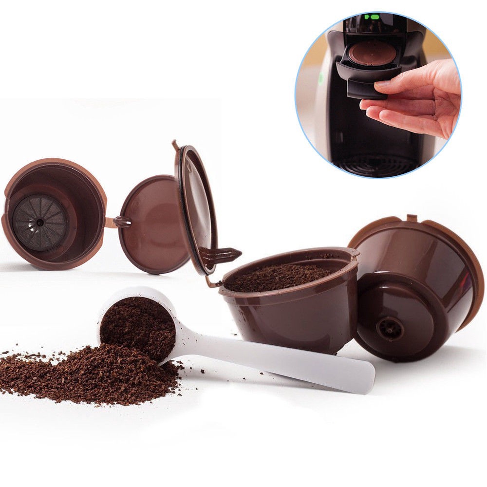 6 Colors Refillable Coffee Capsule Cup Reusable Filter For Dolce Gusto Nescafe