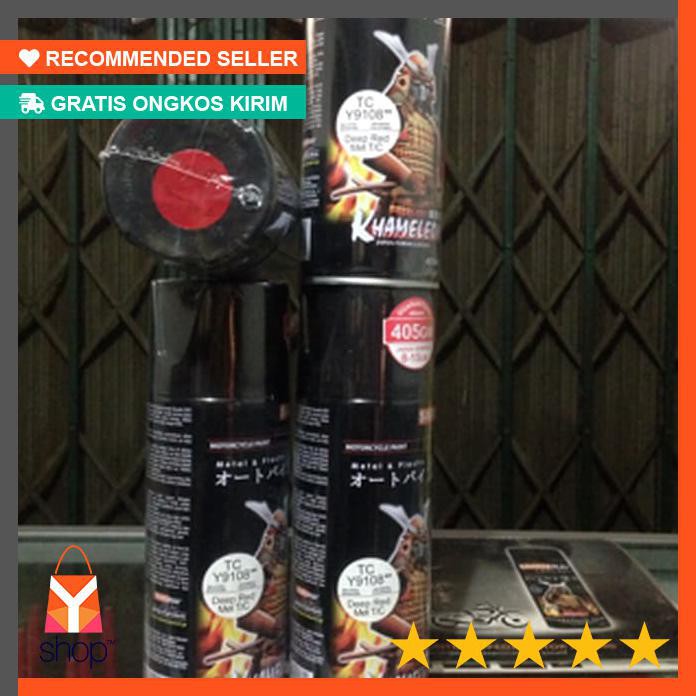 DISKON  Samurai paint/merah maroon-deep red tc y9108-cat semprot aerosol