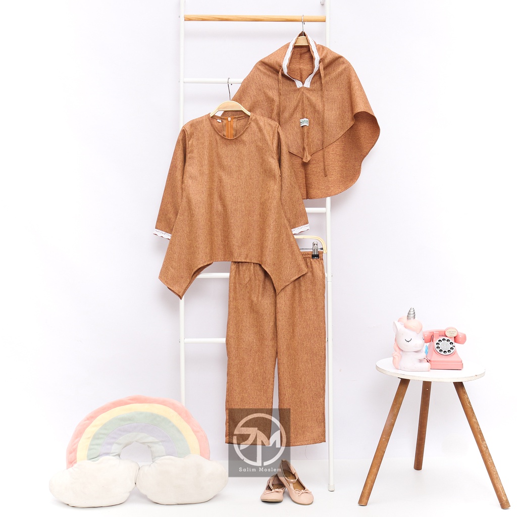 ONESET / Baju muslim anak perempuan usia 1-12 tahun Madina