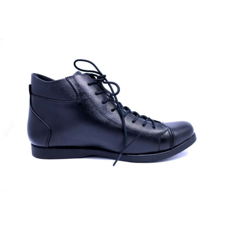 Sepatu BALLY Semi Boot Kulit Asli Kerja Kantor Formal  Sepatu Pria Original-OXFORD