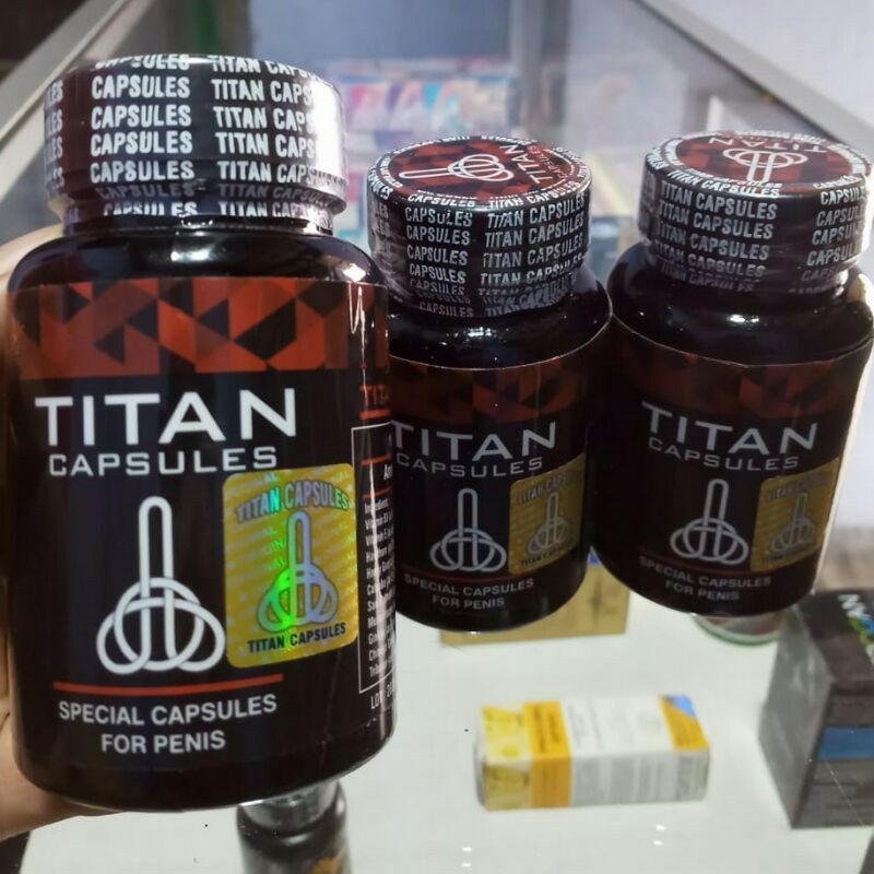 BEST SELLER TITAN CAPSUL ORIGINAL LISENSI RUSIA OABT HERBAL PEMBESAR ALAMI