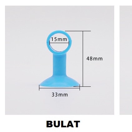 Baby Safety Penahan Pintu Silikon- Door Stopper Alat Penahan Pintu Pengganjal Pintu Bantalan Pintu Serbaguna