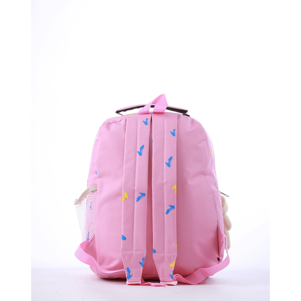 BUY 1 GET 1 tas anak perempuan ransel sekolah-ngaji GSL-430 branded tas anak lucu cantik warna pink