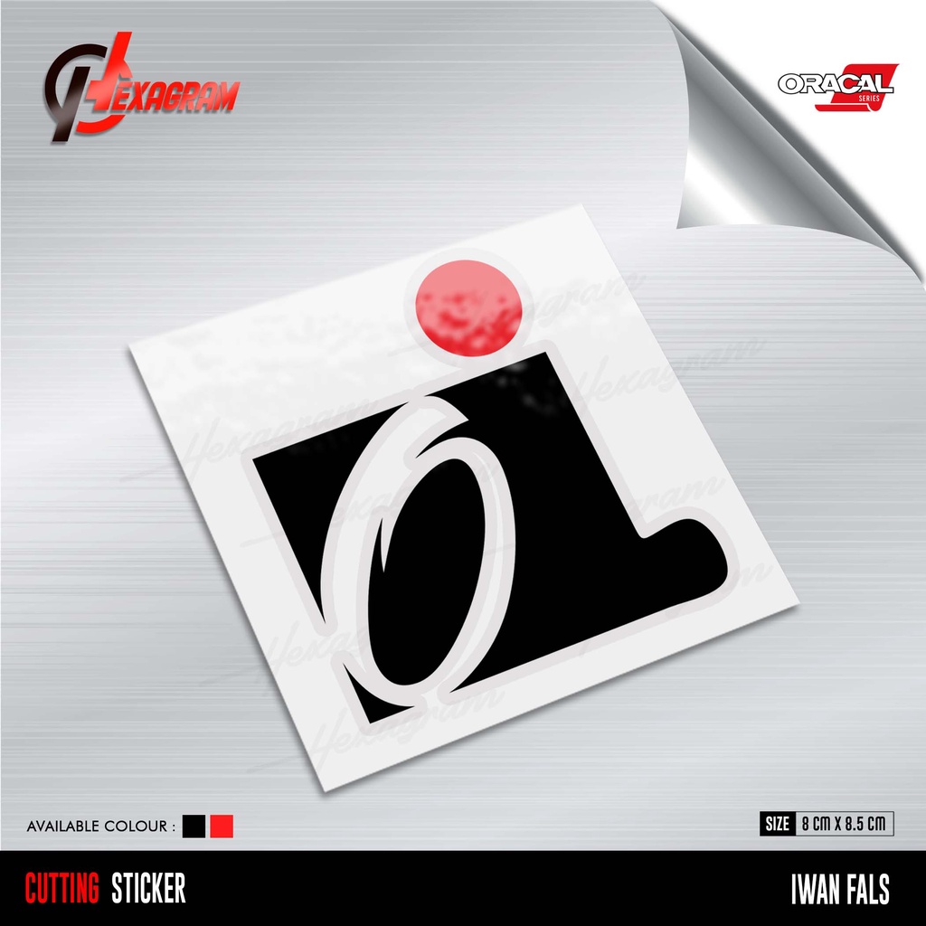Cutting Sticker OI Iwan Fals Logo | Stiker Iwan Fals | Iwan Fals