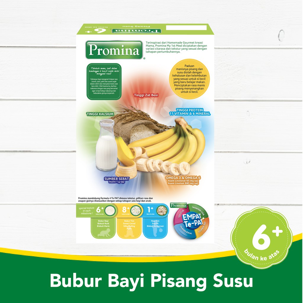 PROMINA PRO BC BANANA MILK BOX 120GR