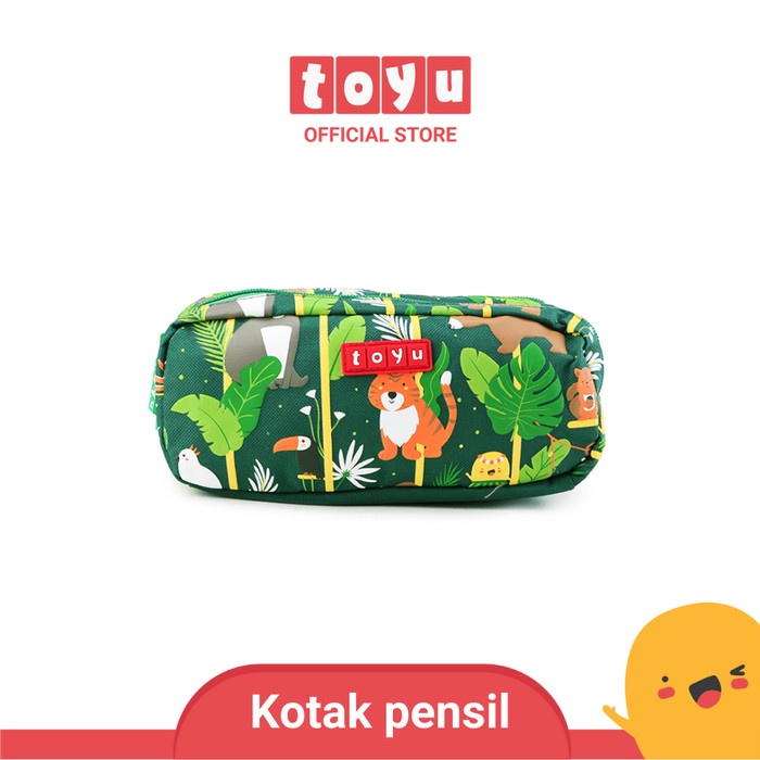

[GRATIS ONGKIR] Kotak Pensil Sekolah Anak Pria Perempuan Alat Tulis Stationery Jungle TERJAMIN
