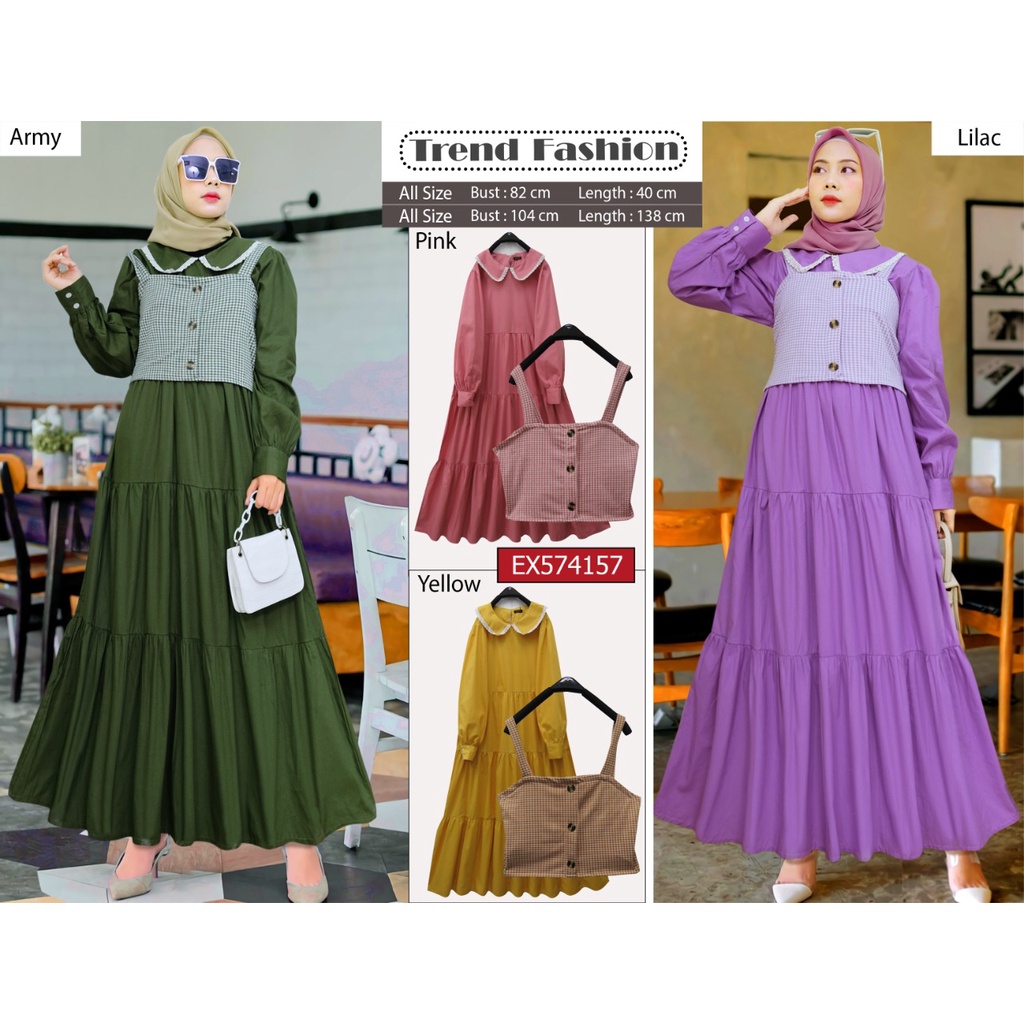 extu gamis rompi tiana