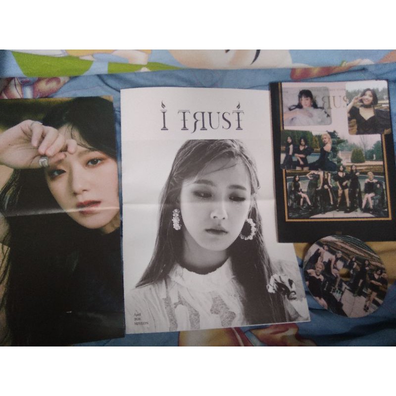 (BOOKED) G Idle - I Trust Album Unsealed Fullset Black Ver