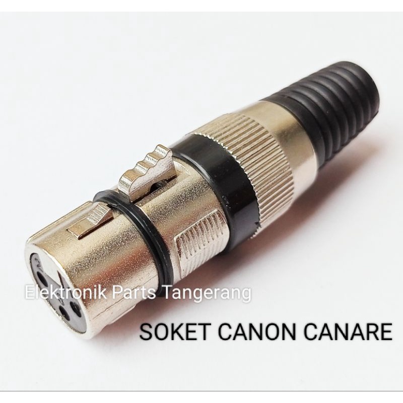 SOKET CANON CANARE SOKET MICROPHONE  SOKET MIC SOKET JACK MICROPHONE JACK MICROPHONE