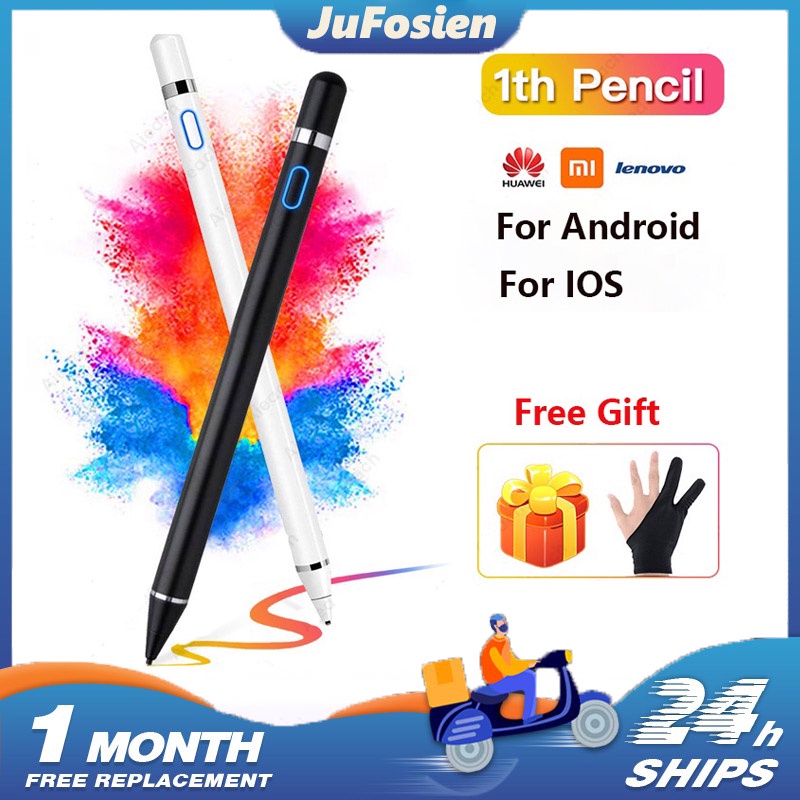 Stylus Pen Universal For IOS dan Android Capacitive Screen Stylus Pen Ipad Asus Oppo VIVO Free Glove Anti plam Touch