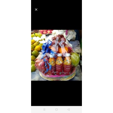 

parcel buah lengkap C100 pengganti