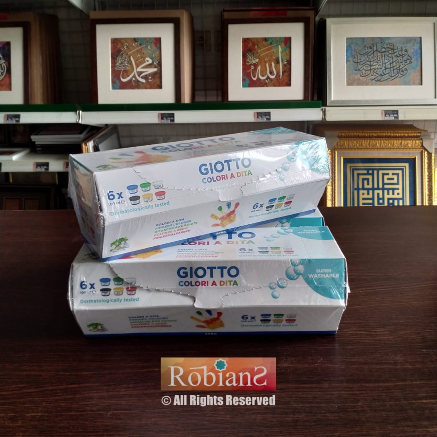 

Cat Lukis Giotto Finger Paint / Giotto Colori A Dita - Uk. 100 ml