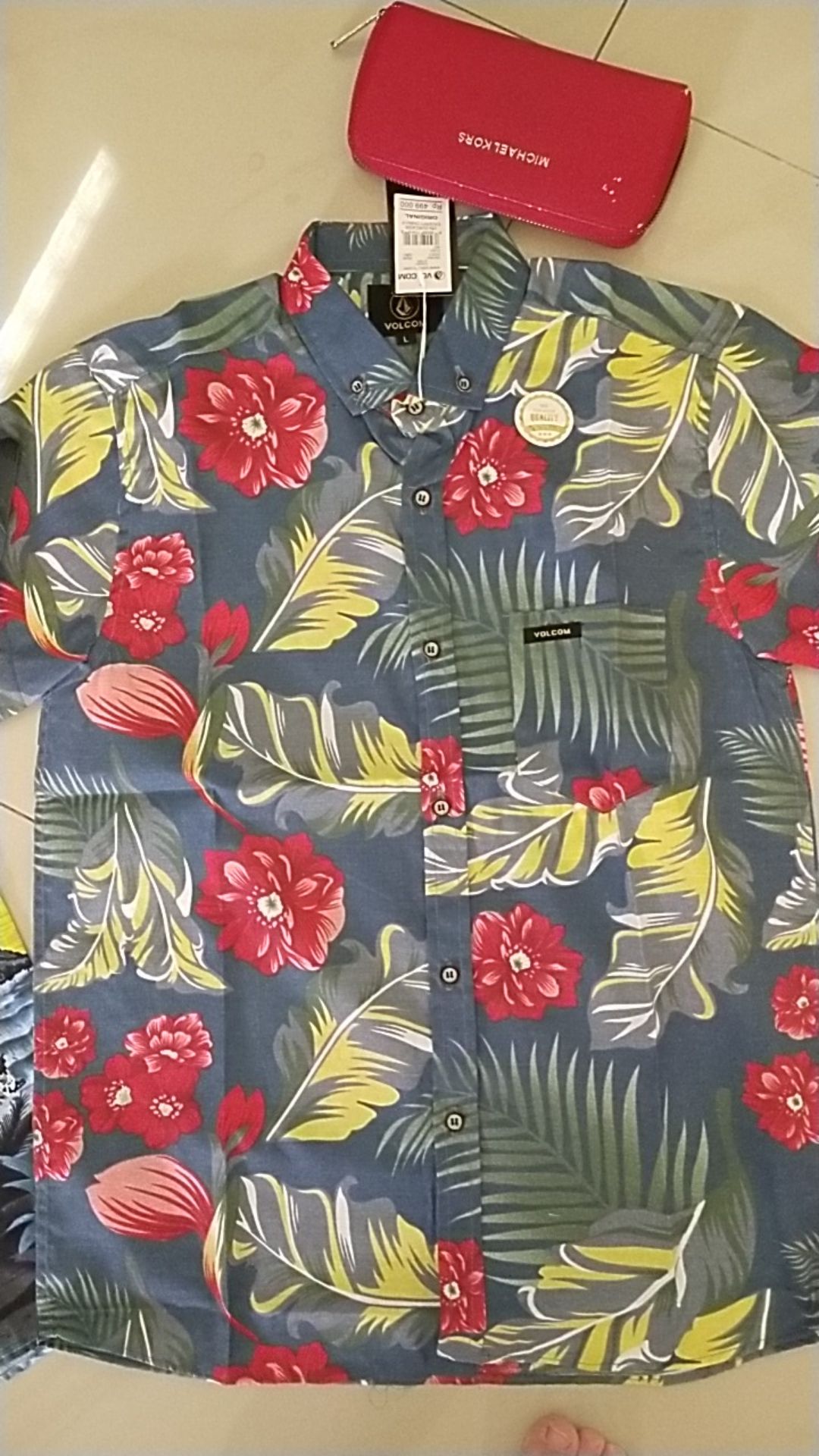 Bisa Pilih Motif ) Kemeja Surfing Lengan Pendek | Hem Surfing