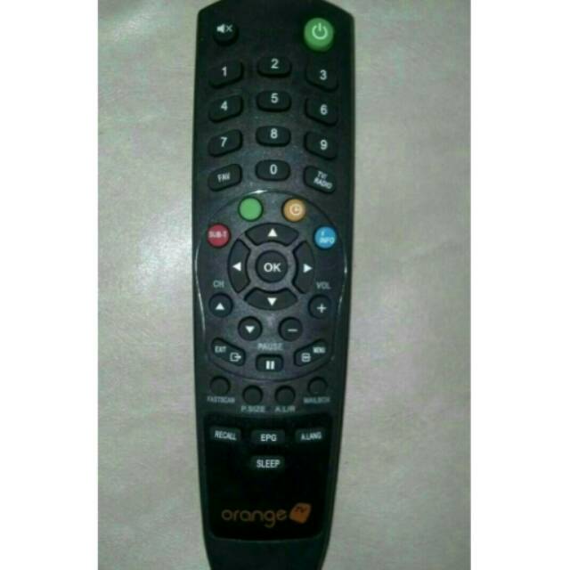 REMOTE/REMOT RECEIVER/SET UP BOX ORANGE TV