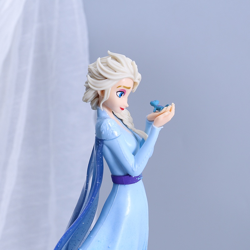 Mainan Koleksi Boneka Figure Disney Frozen Elsa Untuk Dekorasi Kue