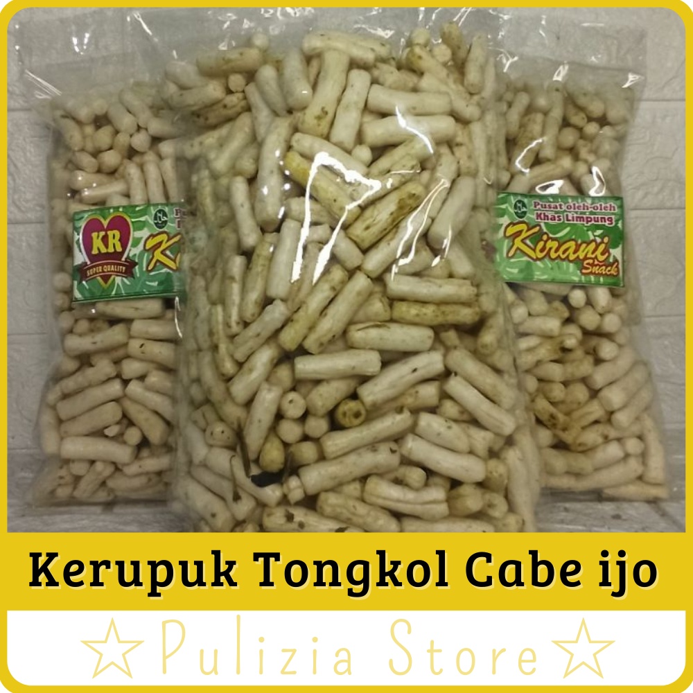 

Krupuk Ikan Tongkol Rasa Pedas Cabe Ijo