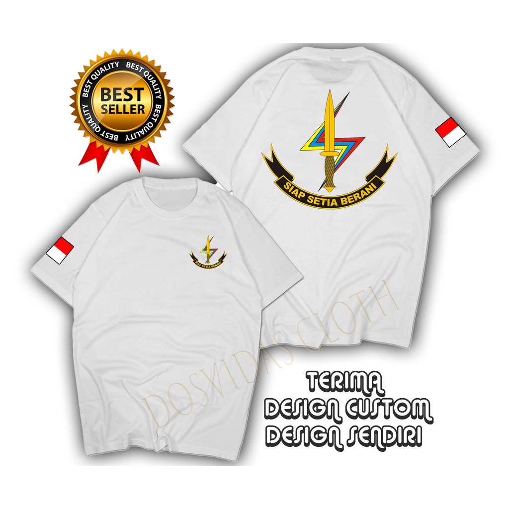 Kaos/T-Shirt SAT 81 Gultor / Baju 81 Gultor Lengan Pendek