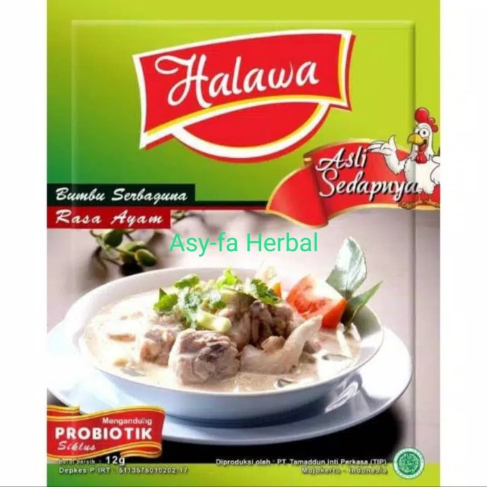 

HALAWA PENYEDAB RASA ORGANIK PLUS HALAWA PENYEDAB RASA ORGANIK PLUS PROBIOTIK PER SACHET PRODUK