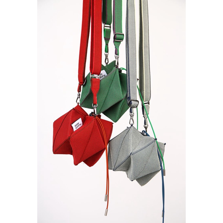 NEW PLEATSMAMA BALL BAG PLEATS MAMA KOREA TAS KOREAN BRAND SLINGBAG RECYCLED SLING OFFICIAL RECYCLE