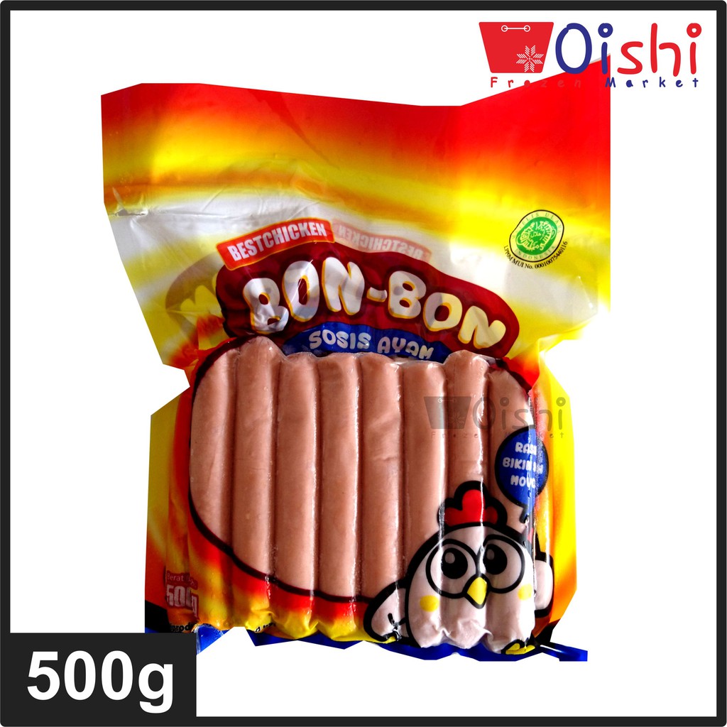 

Bon Bon Bestchicken Bonbon Sosis Ayam 500g (30pcs)