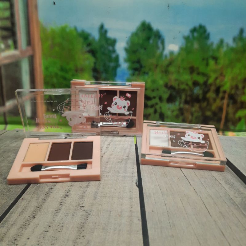 ANYLADY EYEBROW HELLO BEAR 3IN1
