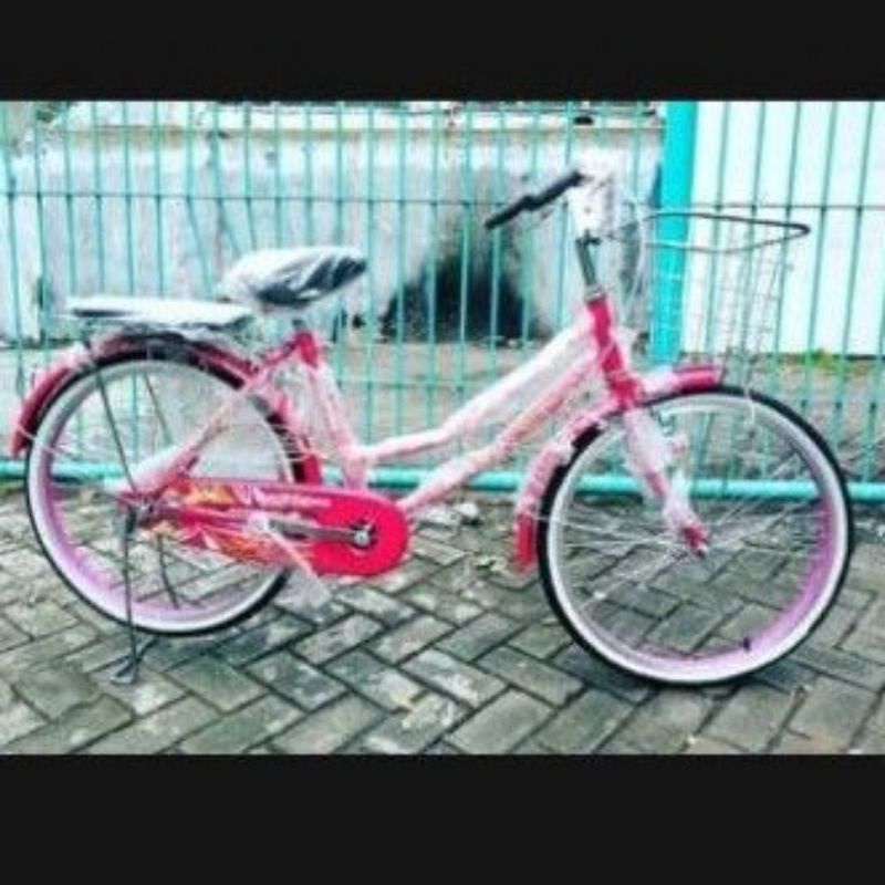 sepeda mini 26 inch jieyang 2601 Keranjang Besi