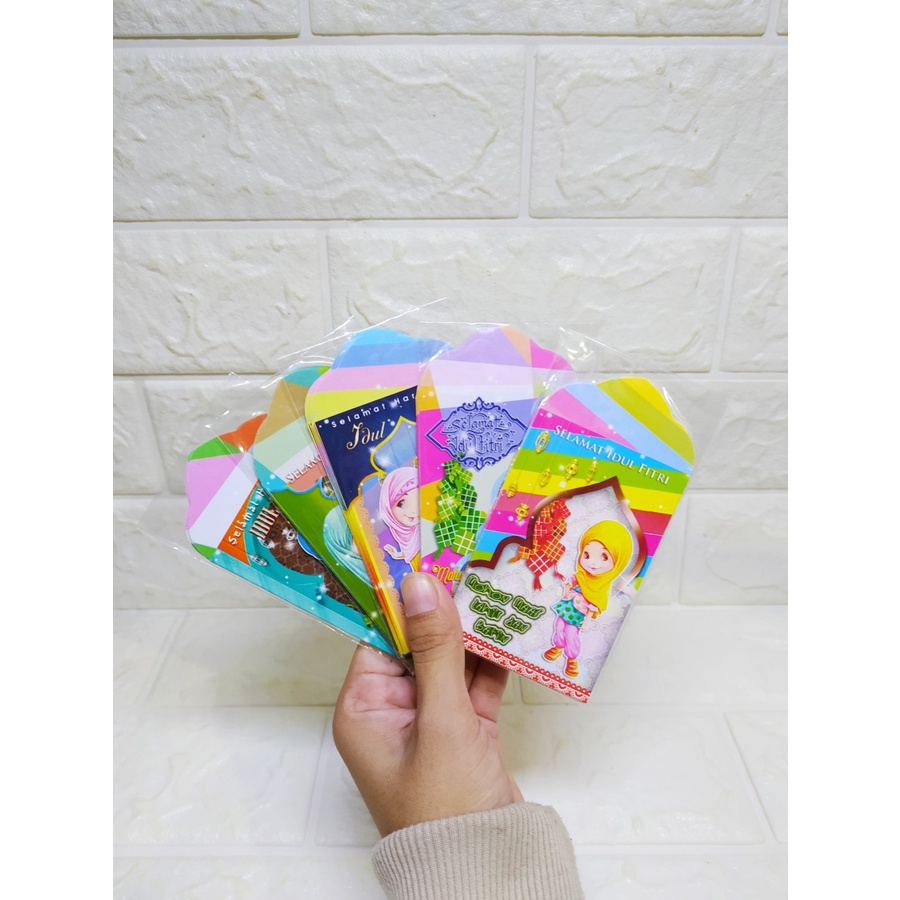 (5 pack ) Angpao Lebaran KECIL Bundle Mix - Angpao KECIL THR