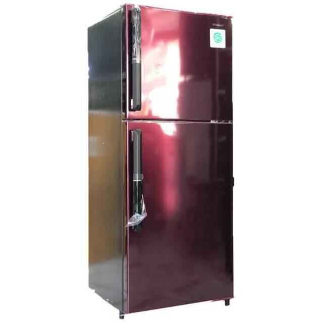 Kulkas Sharp SJ-246GC-SD-SR Kulkas 2 Pintu 187 Liter Low Watt