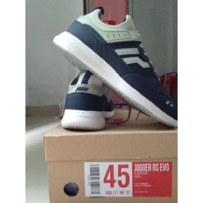 sepatu sneakers Piero joget RS EVO - BLUEBERRY/GREY